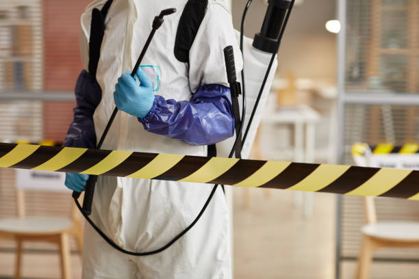 Professional Infectious Disease Decontamination technician working in Issaquah, WA